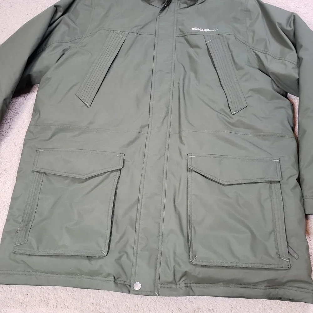 Eddie Bauer Mens Superior Down Parka‎ Dark Loden (Green) 3XLT Weatheredge